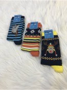 Resim SOCKSTİME Çocuk 3’lü Pamuklu Çorap 