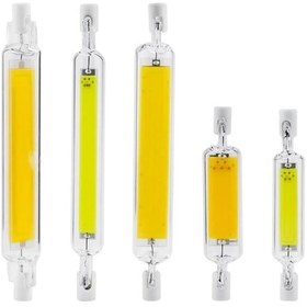 Resim R7s Cob Cam Tüp 78mm 189mm 118mm J78 J118 Ac110v 120v 130v 220v 240v 220v J78 5w 