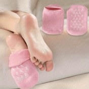 Resim 1 Çift Kadınlar için Jel Nemlendirici Çoraplar - Çatlak Topuklar için Yumuşatan Bacak Koruyucuları, Kuru Hafif Bej, Spa Ayak Bakımı - Kokusuz, İdeal Aile Hediyesi, Nemlendirici Ayak Çorapları, Cilt Bakımı Aksesuarı, Rahat Uygunluk, Cilt Yumuşatıcı Malzeme, Kendine Bakım Rutini, Nefes Alabilir Kumaş, Kendine Bakım Severler 