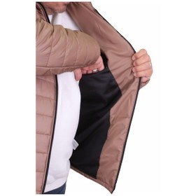 Resim Mocgrande Büyük Beden Jessica Su Itici Mont 22820 Vizon - 3Xl Vizon 