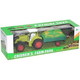 Resim Birlik Çiftlik Traktör Farmer Toys 0488-273 Yeşil 