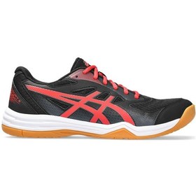 Resim Asics UPCOURT 5 Siyah Erkek Voleybol Ayakkabısı 1071A086-002 Siyah 