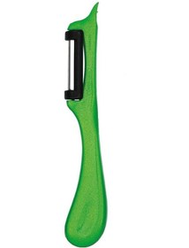 Resim Solingen Pırıltılı Yeşil Dik Soyacak Paslanmaz Alman Çeliği, Ergonomik Sap, Yüksek Keskinlik-264 Yeşil 