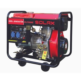Resim Solax SDJ7000ME Dizel Jeneratör Ipli Marşlı Monofaze 5 Kw 