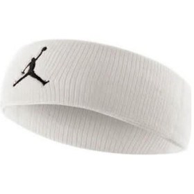 Resim Nike Jordan Jumpman Nba Kadın Beyaz Antrenman Saç Bandı J.KN.00.101.OS 