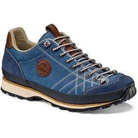 Resim Lomer Italy Bio Naturale Canvas Vibram Full Çarşaklı Erkek Ayakkabı Flag Mavi 50084_A_02 Mavi 