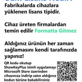 Resim Windows 11 Pro Lisans Anahtarı - 