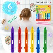 Resim iYuePeng Yıkanabilir Banyo Boyaları Seti - Geri Çekilebilir Orta Uçlu Küvet Kalemleri, 3 Yaş ve Üzeri İçin Karışık Renk Paketi, Yuvarlak Gövde Şekli, Yaratıcı Oyunlar İçin Toksik Olmayan Duş Çizim Oyuncakları 