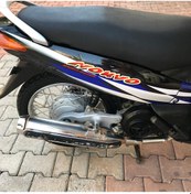 Resim Yamaha Nouvo Stıcker Kirmizi Motor 