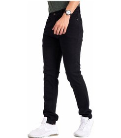 Resim Erkek Denim Siyah Slim Fit Likralı Dar Kot Jean Pantolon 2130-Siyah 