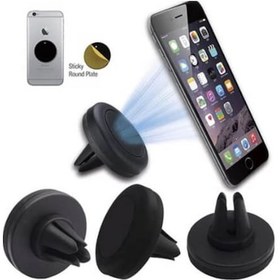 Resim Manyetik Mıknatıslı Havalandırma Araç Içi Telefon Tutucu (533634492) 