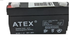 Resim ATEX 6V 1,3AH KURU AKU (97X24X52X57) 