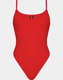 Resim Calvin Klein Calvın Kleın Kadın Mayo Kw0kw02475-xne Kırmızı 