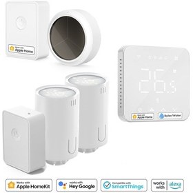 Resim Meross Akıllı İklimlendirme Paketi Akıllı Termostat Ve Akıllı Sensör Seti 