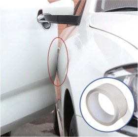 Resim 2N7 Şeffaf Su Geçirmeyen Dayanıklı Kolay Yapışan Çizilmeye Dayanıklı Oto Darbe Koruyucu Bant 3 Metre 