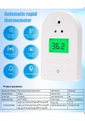 Resim Pazly Temassız Kızılötesi Ateş Ölçer - 100 Hafızalı, Sesli Uyarı, Dijital Termometre 