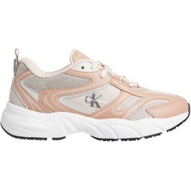 Resim Calvin Klein Retro Tennıs Mesh Ml Somon Kadın Sneaker Pembe 