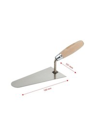 Resim Dekor 059 Ahşap Saplı Sıva Malası 16 Cm 