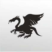 Resim TECHNOPA Folyo Sticker Ejderha 200cm Uzunluk 