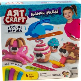 Resim Oyun Hamuru Seti 200 Gram Oyun Hamuru Hamur Presi 