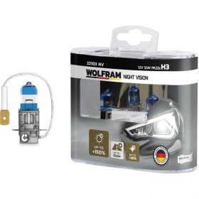 Resim Ampul 125 H3 55 Pk22s Nıght Vısıon 150 Fazla 20 Beyaz Işık 