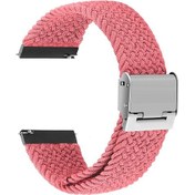 Resim Kolay Ayarlanabilir Gerilebilir Örgülü Naylon Watch Band 22mm Yedek Saat Kayışı Samsung Gear S3 Classic/gear S3 Frontier/gear S4 