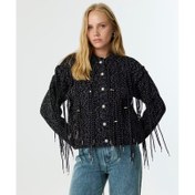 Resim Twist Püsküllü Kadın Ceket (TW6250005047) 