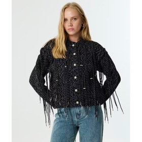 Resim Twist Püsküllü Kadın Ceket (TW6250005047) 