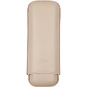 Resim Zino Leather Cigar Case XL-2 Beige Red Puro Kılıfı 