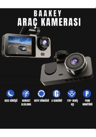 Resim Üç Kameralı Wi Fi Araç İçi Kamera - Gps Takip & G-sensor Özellikli Güvenlik Çözümü 