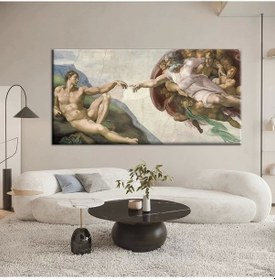 Resim Adem'in Yaratılışı Kanvas Tablo 