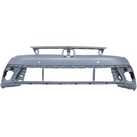 Resim BZT Volkswagen Polo- 8- 21/25; Ön Tampon Astarli Gri/Braketli/2 Sensör Delikli (TYG) 2G0807217AKGRU 