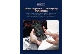 Resim K-Yonlineticaret Kameralı 140 Dilde Wifi Özellikli Translator Elektronik Çeviri Cihazı Türkçe Menü 