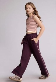 Resim DeFacto Kız Çocuk Wide Leg Modal Pantolon 