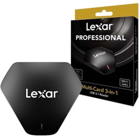 Resim Lexar Professional Multi Card 3in1 USB 3.1 Kart Okuyucu 