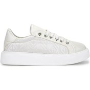 Resim Tamer Tanca Kadın Suni Deri Beyaz Sneakers & Spor Ayakkabı 817 9878 Bn Ayk Sk25-26 Beyaz Rgn Beyaz 