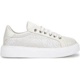Resim Tamer Tanca Kadın Suni Deri Beyaz Sneakers & Spor Ayakkabı 817 9878 Bn Ayk Sk25-26 Beyaz Rgn Beyaz 