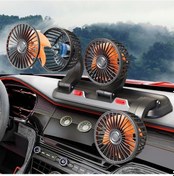 Resim Didadodo Suntek Ticari Araç 360 Araba Fan 24v, Güçlü Hava Akımı 