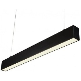 Resim Mimarled Linear Asansörlü Led Sarkıt 120cm Siyah 40W Ilık Beyaz 