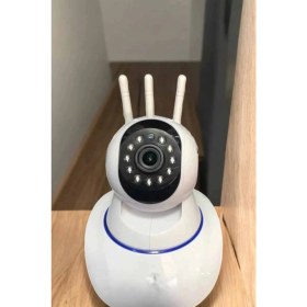 Resim Wifi Kamerası Çift Yönlü Bebek Güvenlik Kamerası Gece Görüşlü 