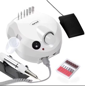 Resim Voground Tırnak greze elektrikli Efile profesyonel tırnak törpüsü kiti jel tırnak ev salon tipi 