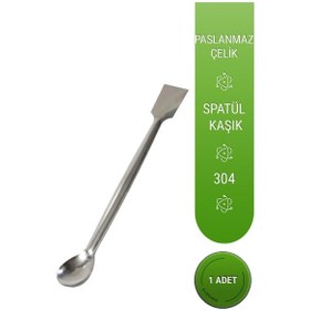 Resim Spatül Kaşık Makro 304 