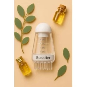 Resim Mena Rise Busstier Saç Serumu ve Bakım Yağı Uygulama Aplikatörü, 6 ml Kapasiteli, Masaj Uçlu, Tüm Saç Tipleriyle Uyumlu, Eşit Dağılımlı ve Pratik Kullanım 