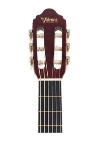 Resim Valencia Vc104tc Klasik Gitar - Naturel Cutaway Başlangıç Seviyesi Sap Ayar Çeliği Truss Rod , Kesik Kasa Cutaway İle Üst Perdelere Kolay Erişim Ve Parlak Naturel Bitiş 