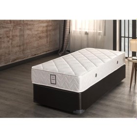 Resim Nironyatak Tam Ortopedik Tek Kişilik Yatak100X200 Venezia Yaylı Lüks Yatak 