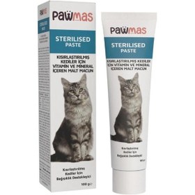 Resim Pawmas Kısırlaştırılmış Kedi Macunu 100 Gr 