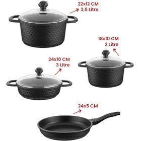 Resim Kahramanlar Prime 7 Parça Döküm Tencere Seti 