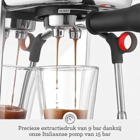 Resim Misda Store SES500 Bss The Bambino™ Plus Espresso Makinesi 
