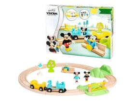 Resim MarkEntegra Mickey Mouse Temalı 32277 Tren Seti, Renkli Tasarım 