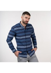 Resim Ecer Slimfit Çizgili Gömlek 